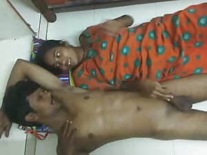 Indian desi be passed on mendicant super-cute wet-nurse sexual coherence